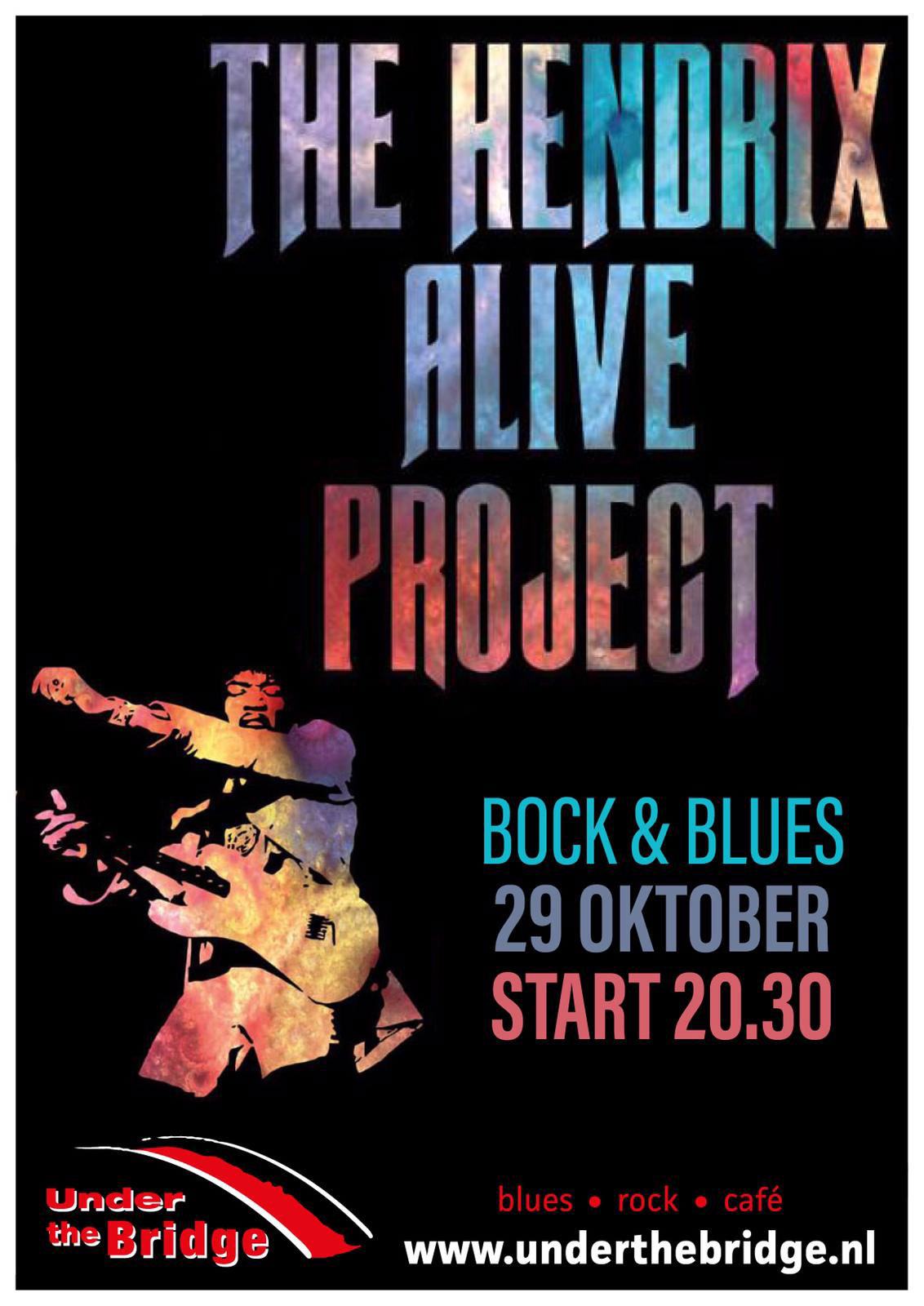 Hendrix Alive Project live in Under The Bridge