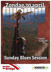 Sunday Blues Session op 30 april 2023