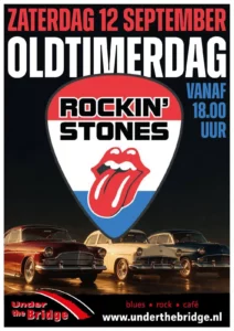 Oldtimerdag 2026 met live Rockin' Stones