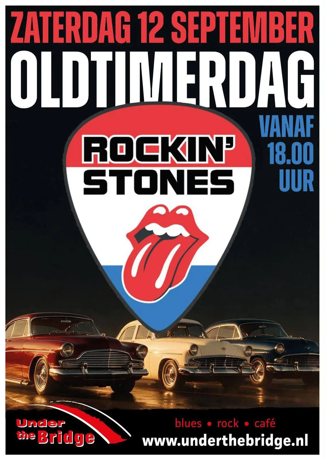 Alphense Oldtimerdag met de Rockin’ Stones Oldtimerdag 2026 met live Rockin' Stones