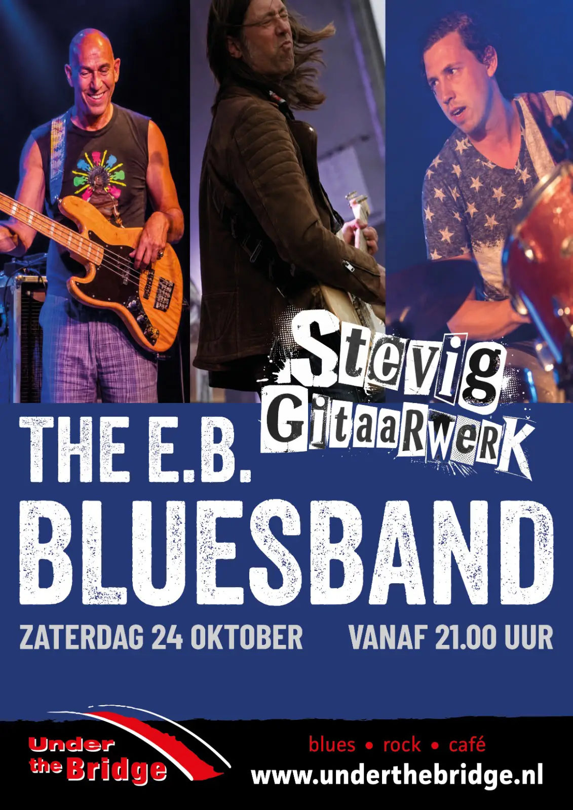 The E.B. Bluesband live in Under the Bridge